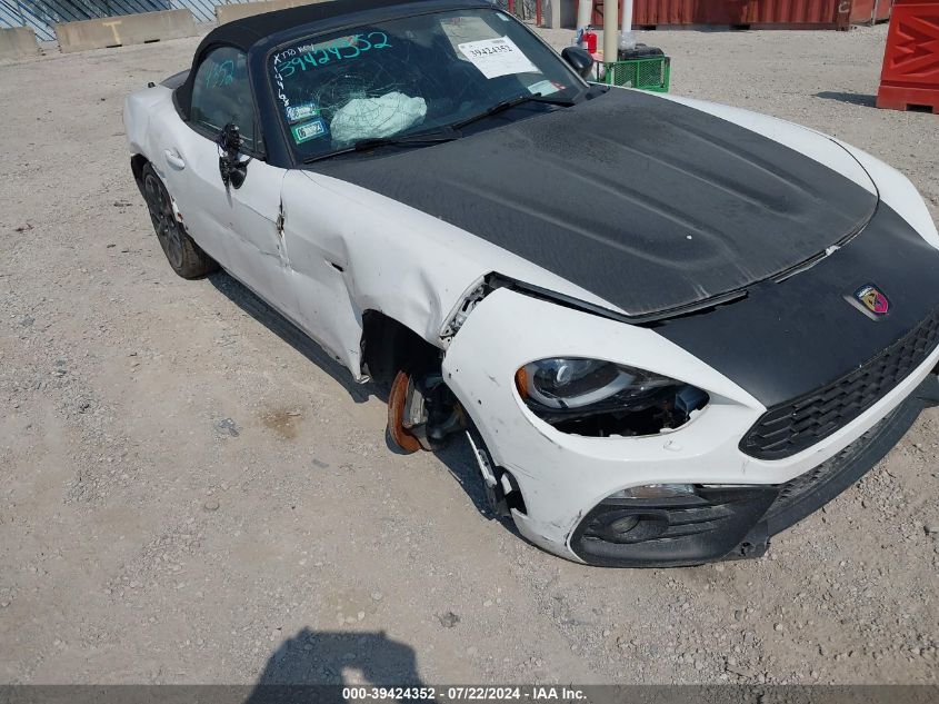 2020 Fiat 124 Spider Abarth VIN: JC1NFAEK6L0144688 Lot: 39424352