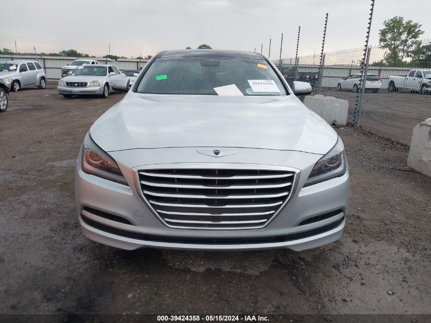 2015 Hyundai Genesis 3.8 VIN: KMHGN4JE6FU094268 Lot: 39424358