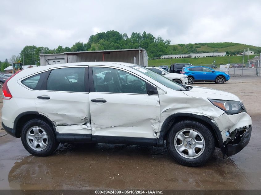 2014 Honda Cr-V Lx VIN: 5J6RM4H3XEL028762 Lot: 39424390