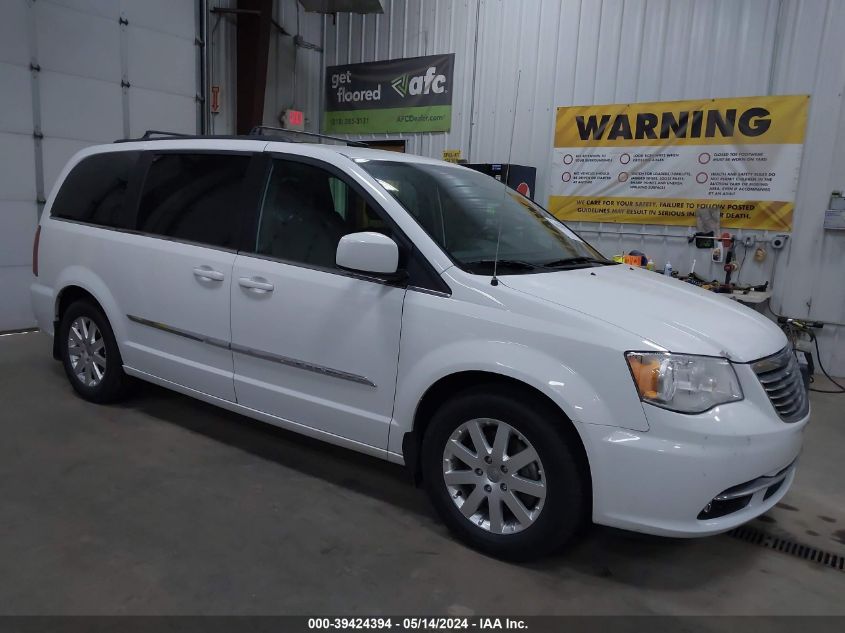 2016 Chrysler Town & Country Touring VIN: 2C4RC1BG6GR186349 Lot: 39424394