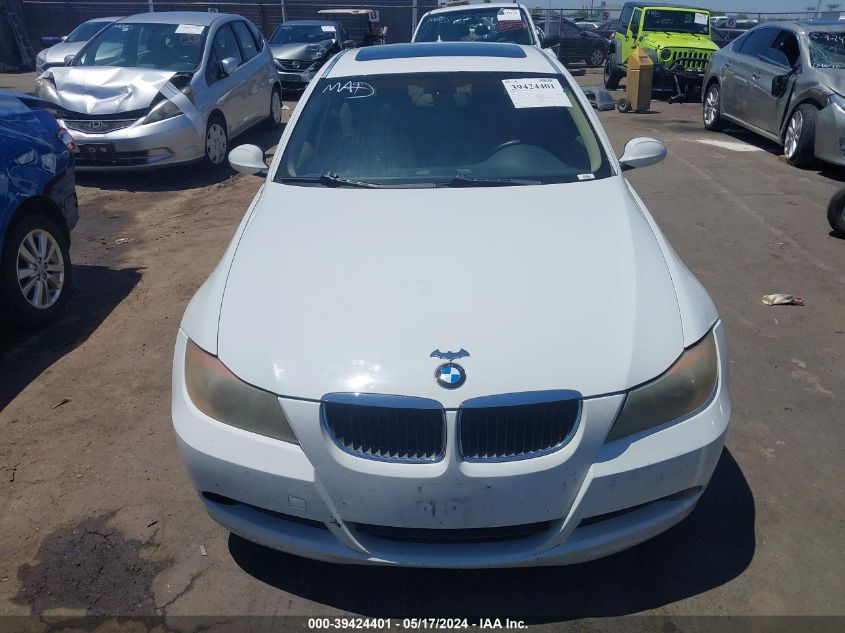 2006 BMW 325I VIN: WBAVB13556PT23972 Lot: 39424401