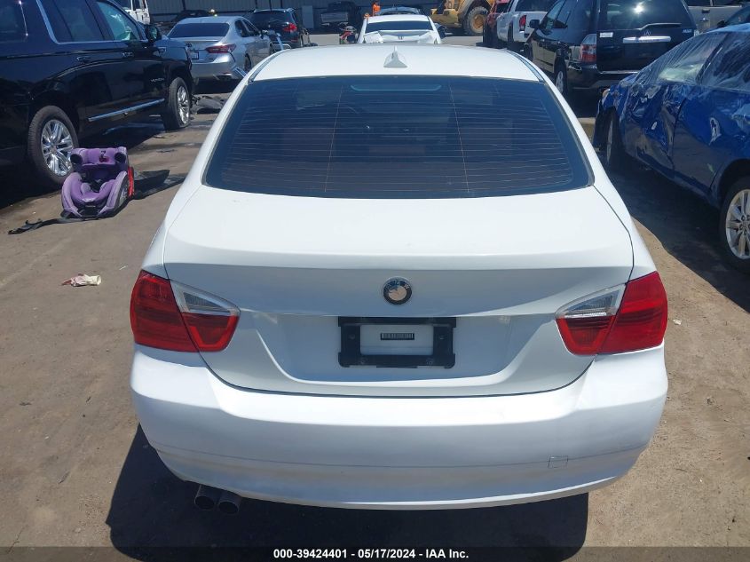 2006 BMW 325I VIN: WBAVB13556PT23972 Lot: 39424401