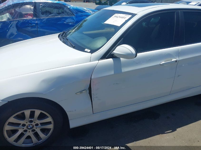 2006 BMW 325I VIN: WBAVB13556PT23972 Lot: 39424401