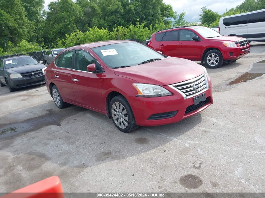 2014 NISSAN SENTRA FE+ S/FE+ SV/S/SL/SR/SV - 3N1AB7AP8EL623625