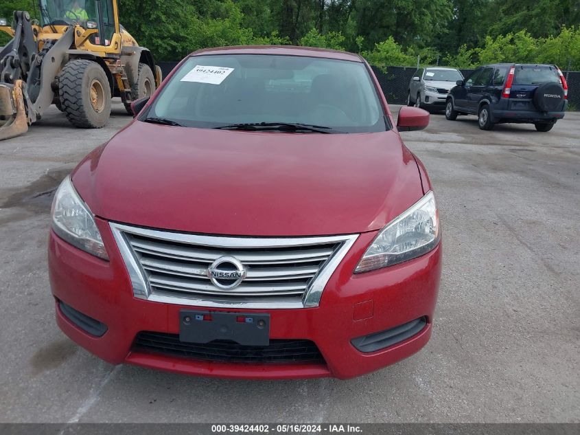 2014 NISSAN SENTRA FE+ S/FE+ SV/S/SL/SR/SV - 3N1AB7AP8EL623625