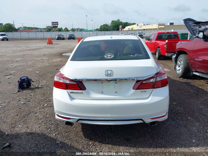 2017 Honda Accord Ex-L V6 VIN: 1HGCR3F00HA007498 Lot: 39424404