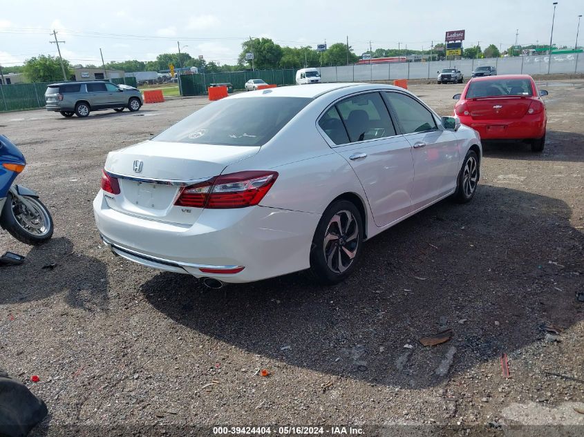 2017 Honda Accord Ex-L V6 VIN: 1HGCR3F00HA007498 Lot: 39424404