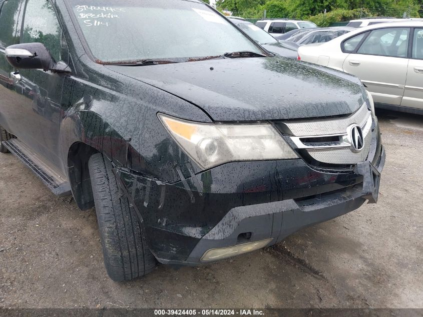 2008 Acura Mdx Technology Package VIN: 2HNYD28398H537100 Lot: 39424405