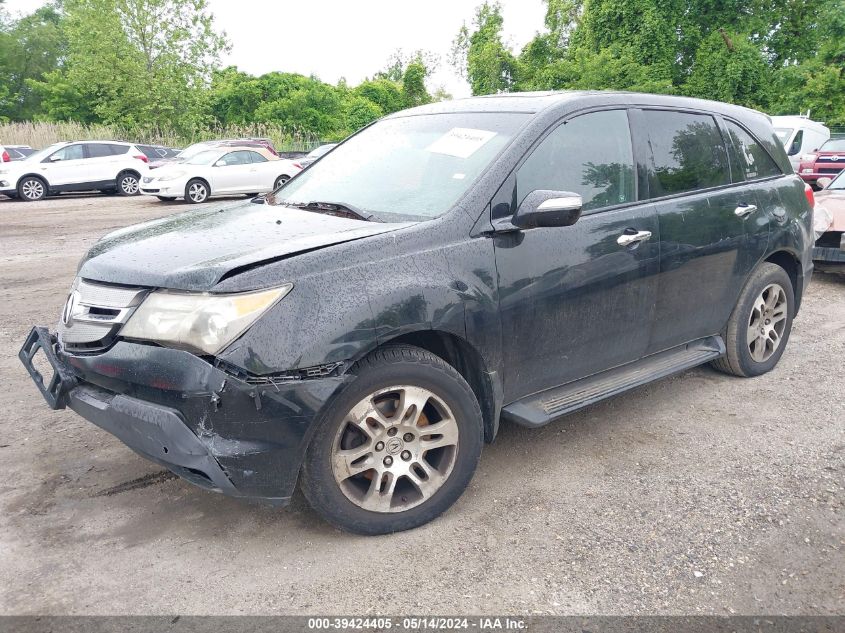 2008 Acura Mdx Technology Package VIN: 2HNYD28398H537100 Lot: 39424405