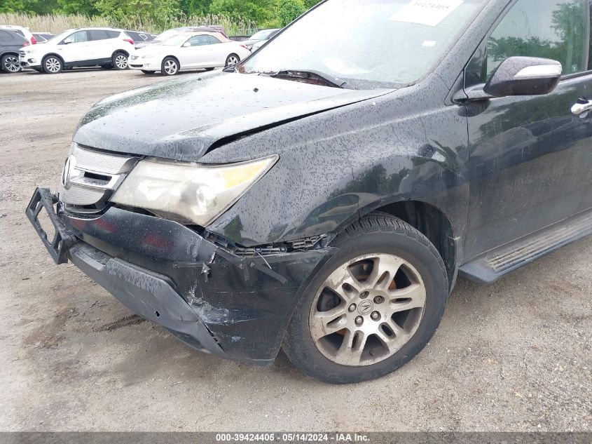 2008 Acura Mdx Technology Package VIN: 2HNYD28398H537100 Lot: 39424405