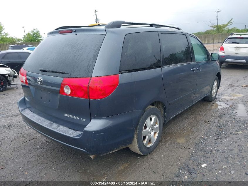 2008 Toyota Sienna Le VIN: 5TDZK23C98S224427 Lot: 39424409