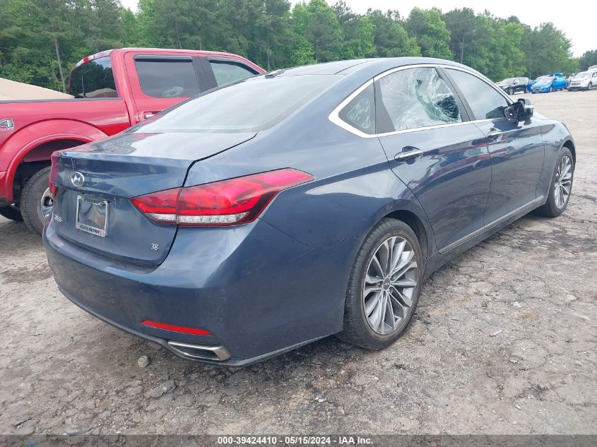 2015 Hyundai Genesis 3.8 VIN: KMHGN4JE3FU088752 Lot: 39424410