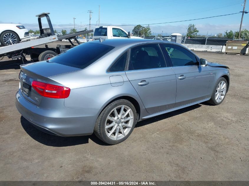 2016 Audi A4 2.0T Premium VIN: WAUFFAFL5GN016396 Lot: 39424431