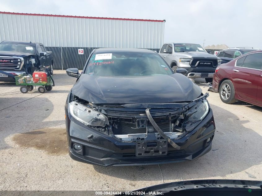 2020 Honda Civic Sport VIN: 19XFC2F80LE025373 Lot: 39424434