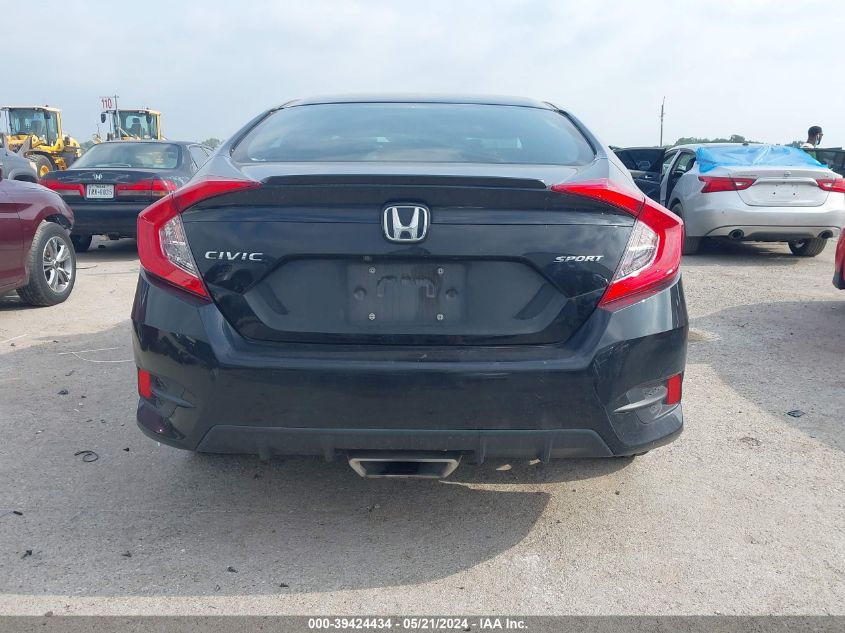 2020 Honda Civic Sport VIN: 19XFC2F80LE025373 Lot: 39424434