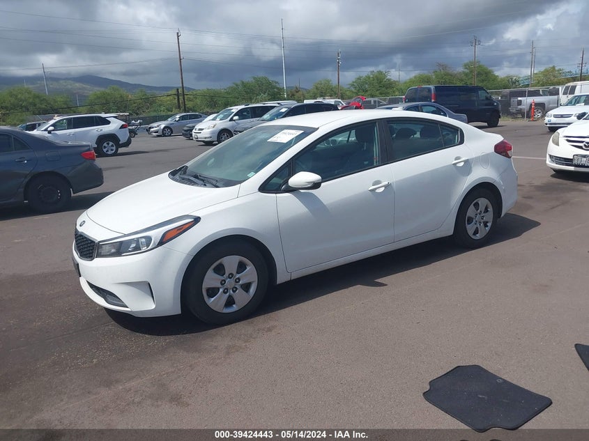 2017 KIA FORTE LX - 3KPFK4A79HE099055