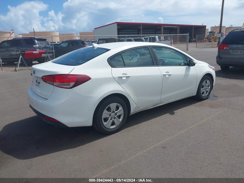 2017 KIA FORTE LX - 3KPFK4A79HE099055