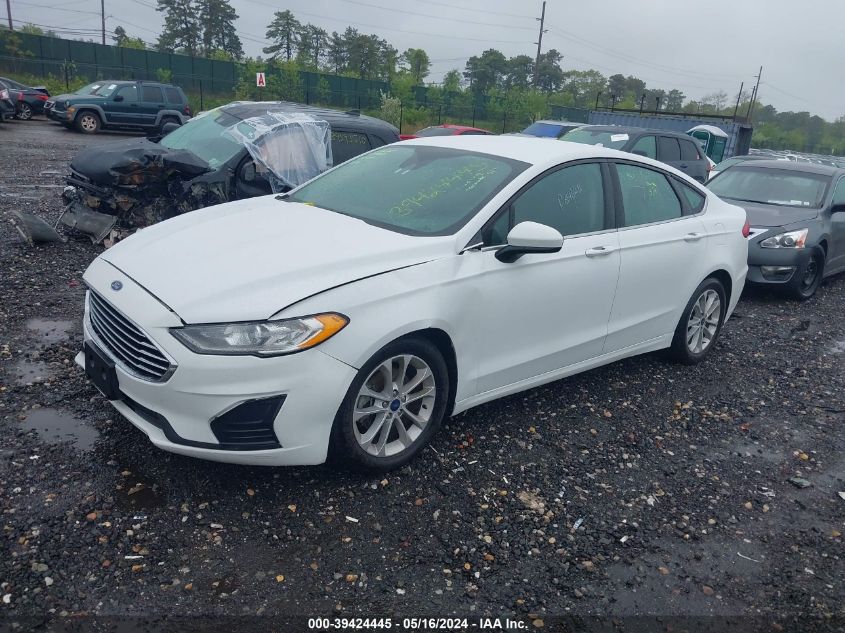 2020 Ford Fusion Se VIN: 3FA6P0HD7LR158892 Lot: 39424445