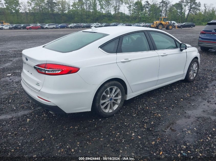 2020 FORD FUSION SE - 3FA6P0HD7LR158892