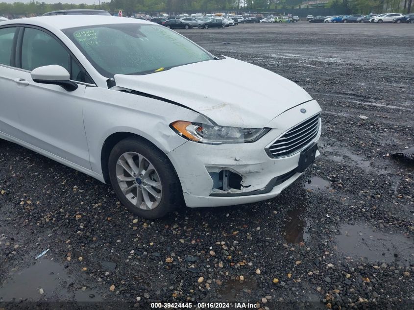 2020 FORD FUSION SE - 3FA6P0HD7LR158892