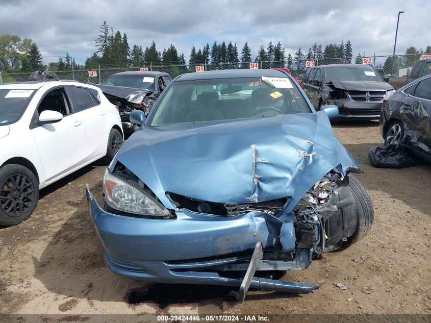 2004 Toyota Camry Le VIN: 4T1BE32K64U891013 Lot: 39424446