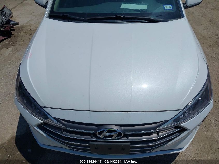 2019 HYUNDAI ELANTRA SEL - 5NPD84LF5KH480396