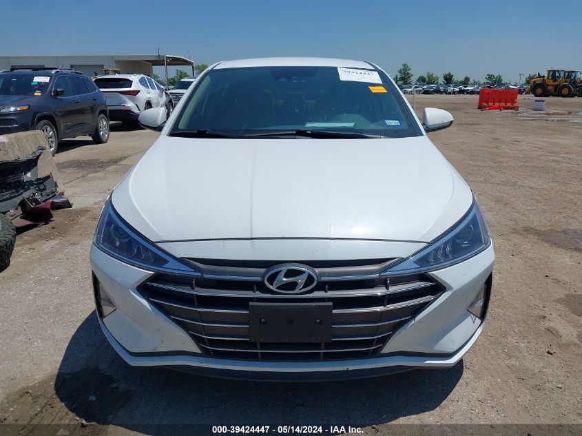 2019 HYUNDAI ELANTRA SEL - 5NPD84LF5KH480396