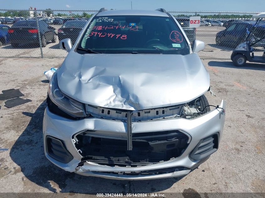 2020 Chevrolet Trax Fwd Lt VIN: 3GNCJLSBXLL341463 Lot: 39424448