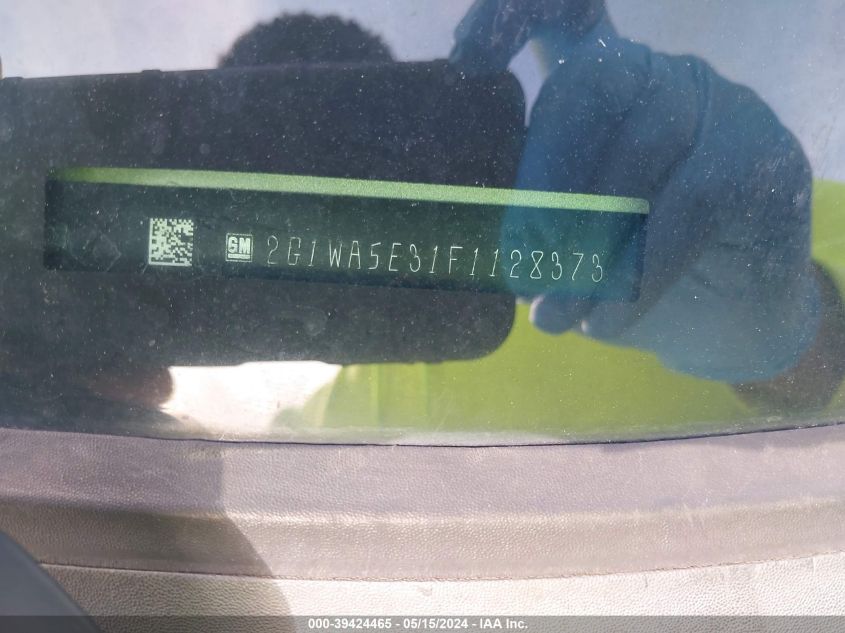 2015 Chevrolet Impala Limited Ls VIN: 2G1WA5E31F1128373 Lot: 39424465