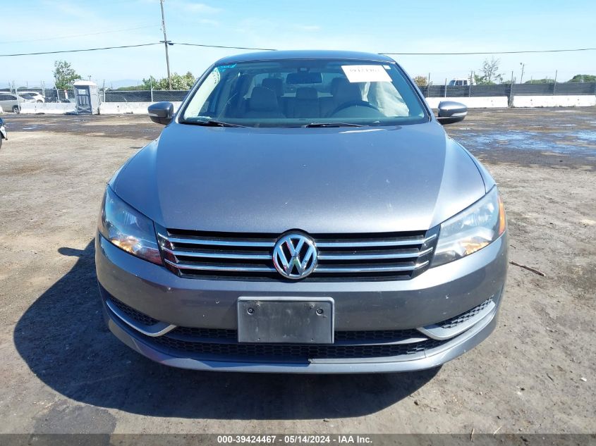 2014 Volkswagen Passat 1.8T Wolfsburg Edition VIN: 1VWAT7A3XEC034298 Lot: 39424467