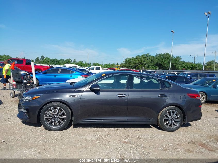 2019 Kia Optima Ex VIN: 5XXGU4L15KG323458 Lot: 39424475