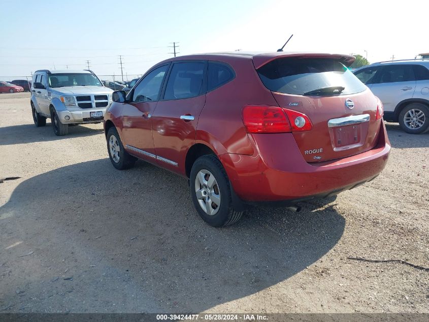 2013 Nissan Rogue S VIN: JN8AS5MTXDW008744 Lot: 39424477