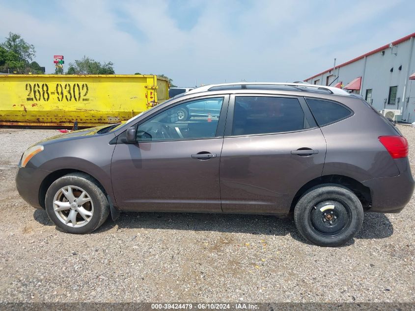 2008 Nissan Rogue Sl VIN: JN8AS58V78W409248 Lot: 39424479
