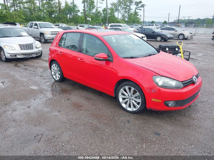 2013 Volkswagen Golf VIN: WVWDM7AJ0DW011184 Lot: 39424489