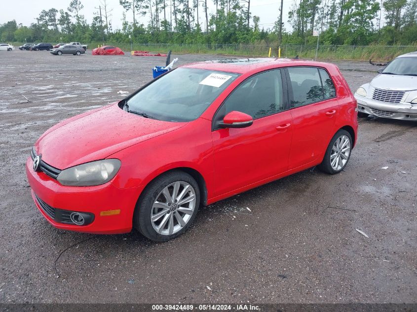 2013 Volkswagen Golf VIN: WVWDM7AJ0DW011184 Lot: 39424489