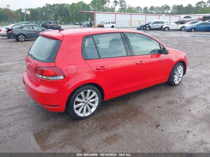 2013 Volkswagen Golf VIN: WVWDM7AJ0DW011184 Lot: 39424489