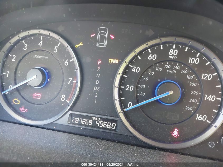 2010 Honda Accord Crosstour Ex VIN: 5J6TF1H3XAL006723 Lot: 39424493