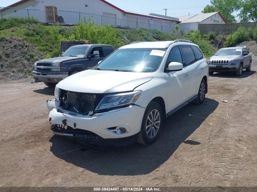 2016 Nissan Pathfinder Platinum/S/Sl/Sv VIN: 5N1AR2MM3GC619330 Lot: 39424497