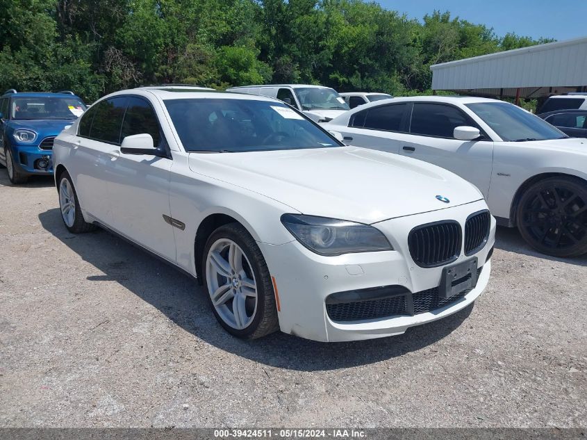 2012 BMW 750I VIN: WBAKA8C56CDS99984 Lot: 39424511