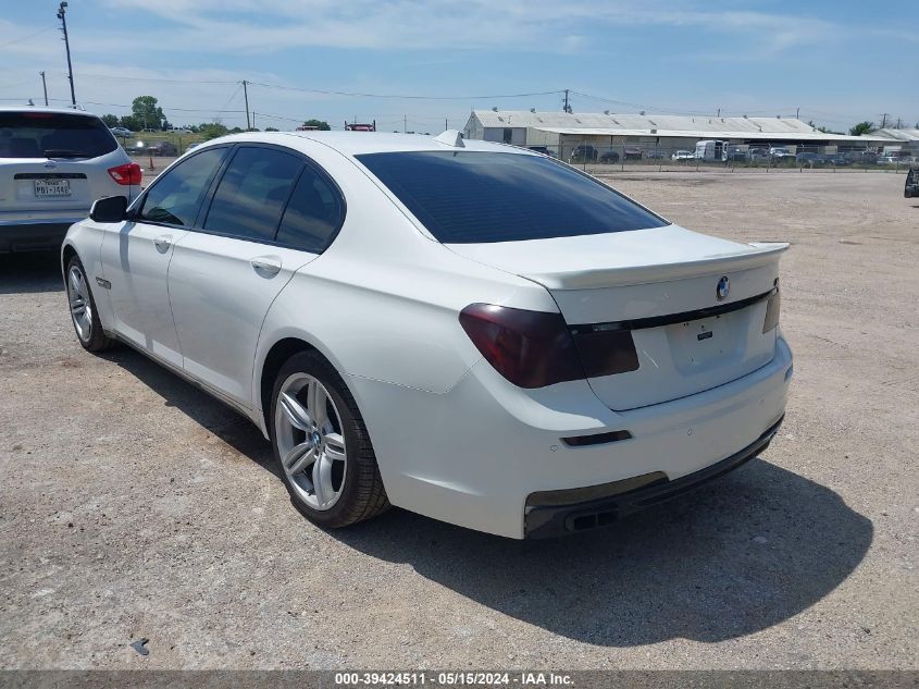 2012 BMW 750I VIN: WBAKA8C56CDS99984 Lot: 39424511