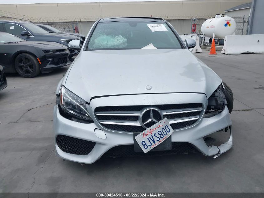 2016 Mercedes-Benz C 300 Luxury/Sport VIN: 55SWF4JB5GU178514 Lot: 39424515