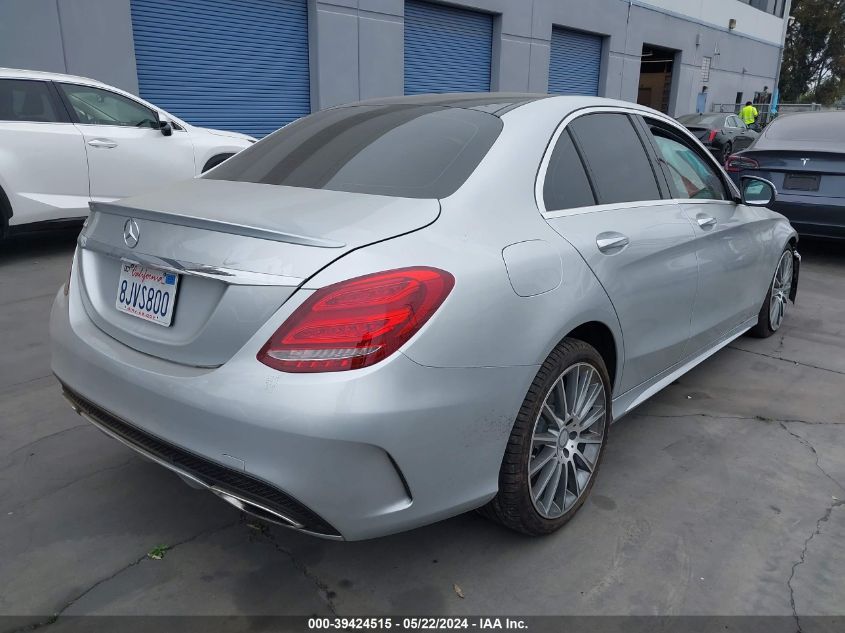 2016 Mercedes-Benz C 300 Luxury/Sport VIN: 55SWF4JB5GU178514 Lot: 39424515