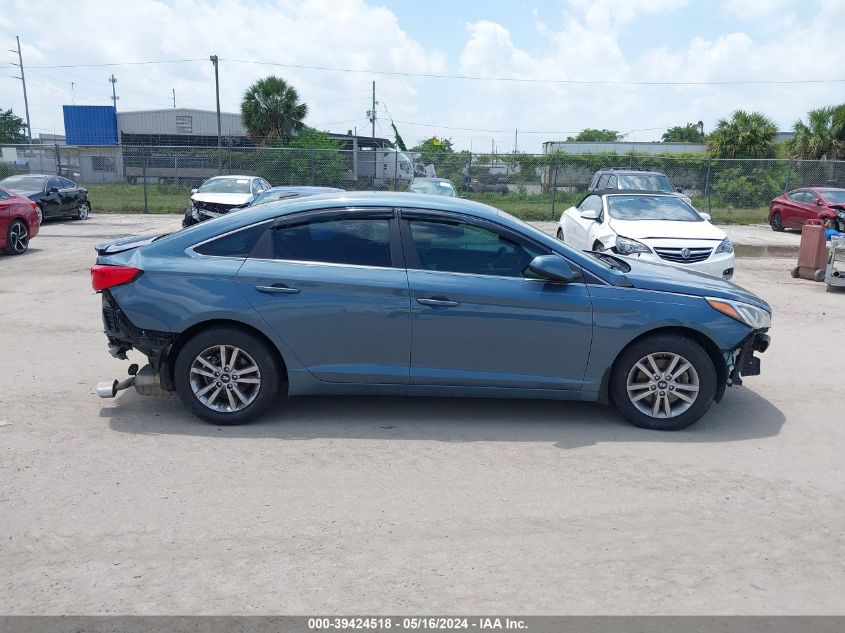 2016 Hyundai Sonata Se VIN: 5NPE24AF6GH312248 Lot: 39424518