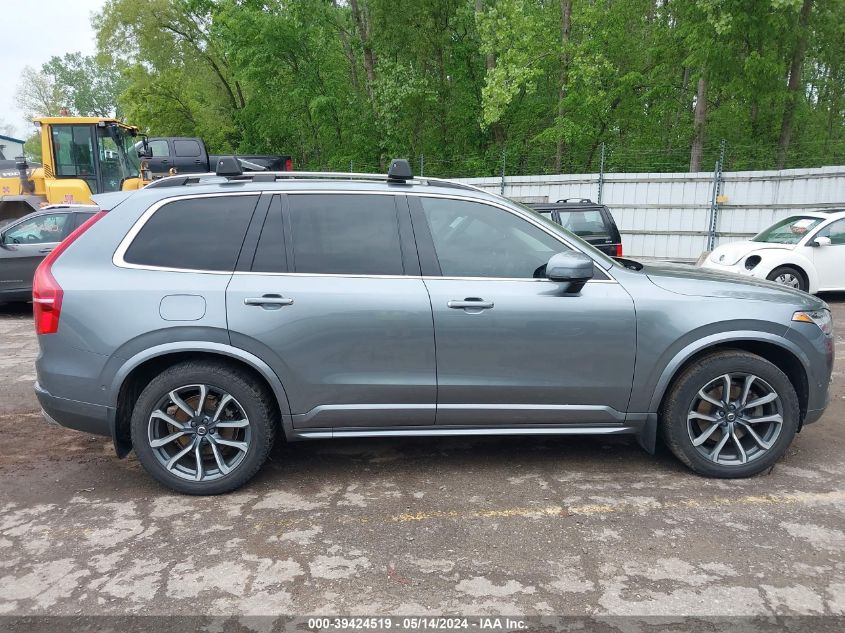 2019 Volvo Xc90 T6 Momentum VIN: YV4A22PK1K1516122 Lot: 39424519