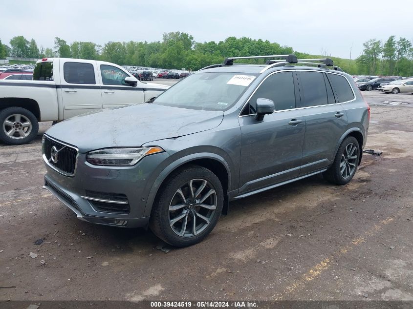 2019 Volvo Xc90 T6 Momentum VIN: YV4A22PK1K1516122 Lot: 39424519