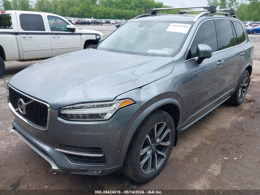 2019 Volvo Xc90 T6 Momentum VIN: YV4A22PK1K1516122 Lot: 39424519