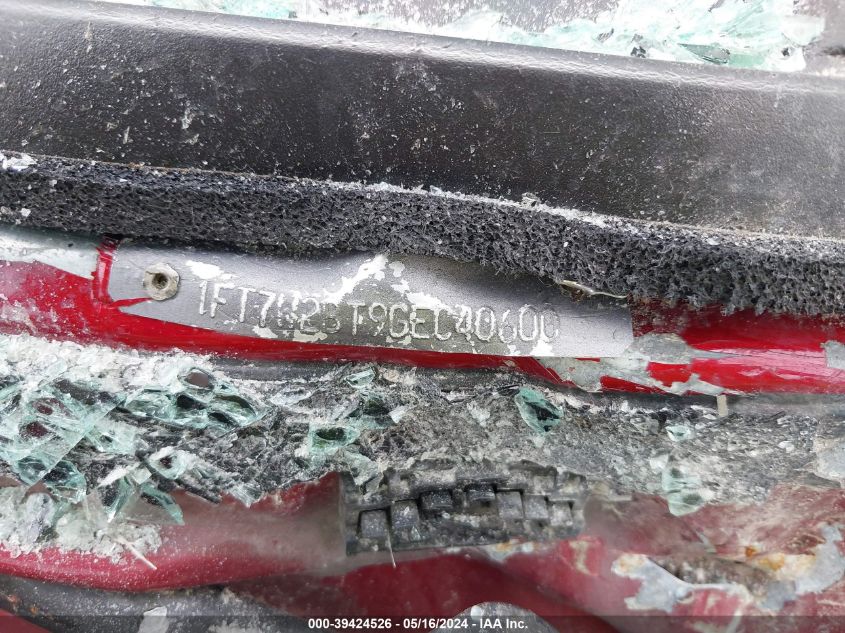 2016 Ford F-250 Lariat VIN: 1FT7W2BT9GEC40600 Lot: 39424526