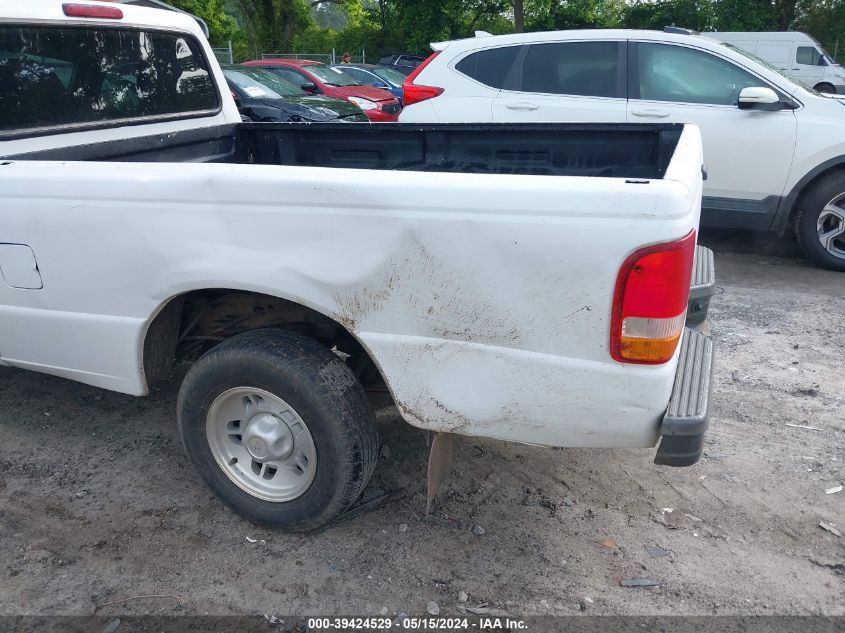 1997 Ford Ranger Splash/Xl/Xlt VIN: 1FTCR10U9VUB79277 Lot: 39424529