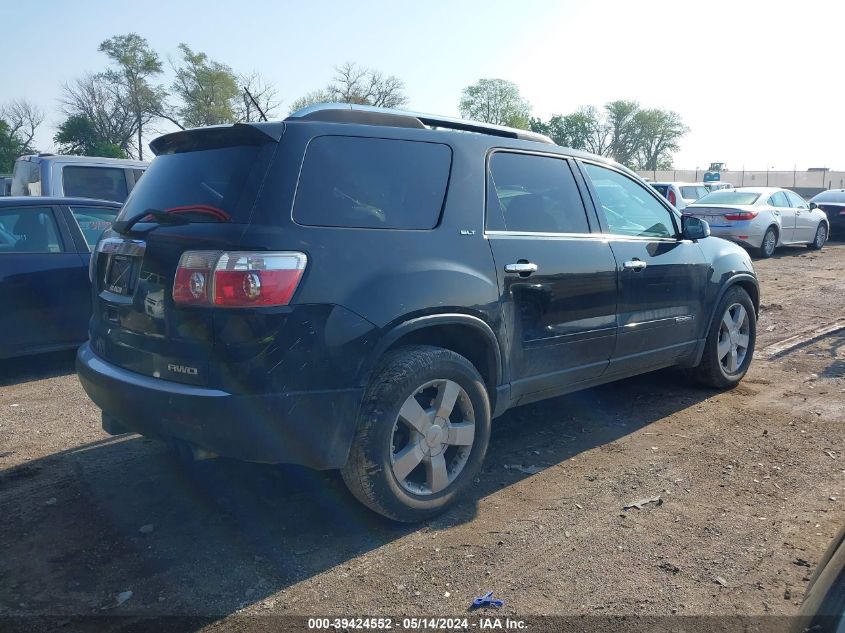 2008 GMC Acadia Slt-2 VIN: 1GKEV33718J203698 Lot: 39424552