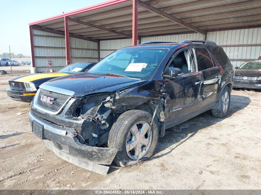 2008 GMC Acadia Slt-2 VIN: 1GKEV33718J203698 Lot: 39424552